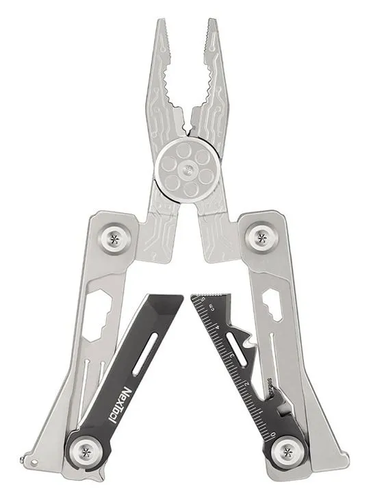 NexTool Multiherramienta Blade E30 EDC · Plata