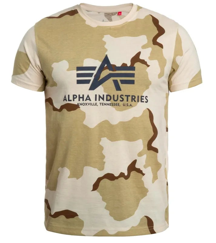 Alpha Industries Basic Big Logo · Desert camo