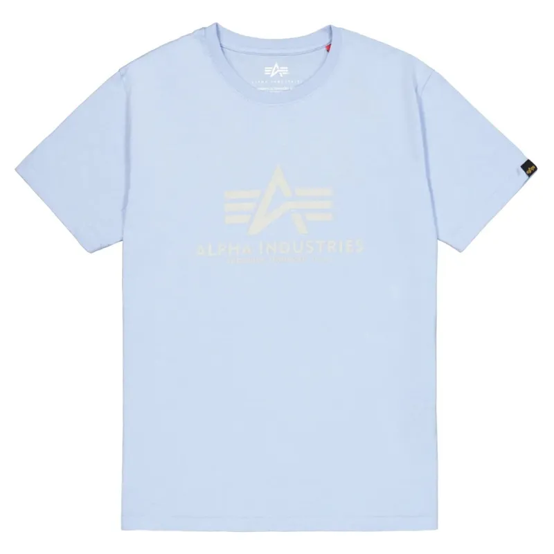 Alpha Industries Basic Big Logo Artic · Azul