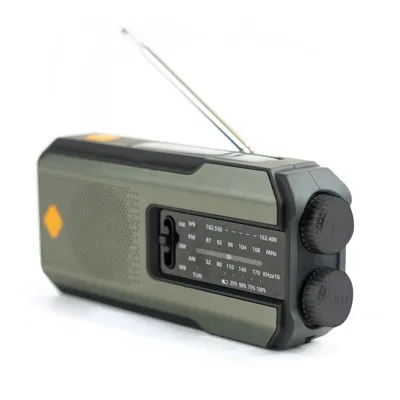 Estación de Supervivencia Radio Linterna Powerbank SOS - Highlander