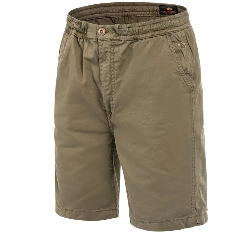 Alpha Industries Cortos Basic Cotton · Verde / OD