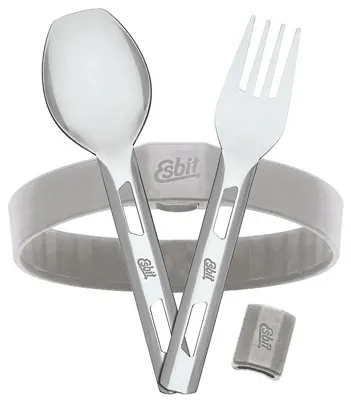 Set de Cubiertos Acero Inoxidable Stone - Esbit
