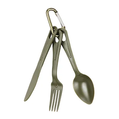 Set de Cubiertos Lexan con Mosquetón - Fosco Industries