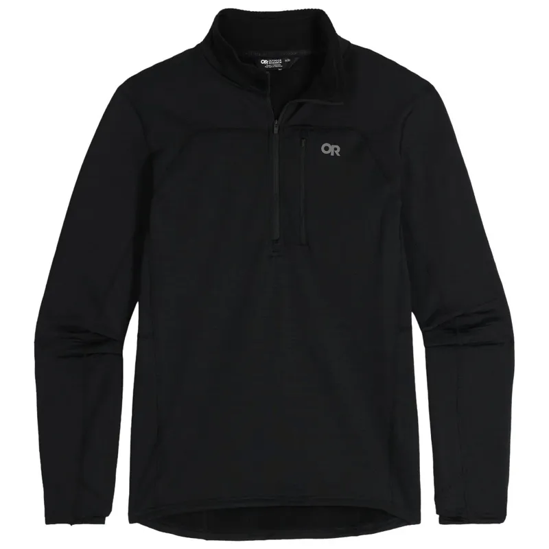 Outdoor Research Polar Vigor Grid Half-Zip · Negro