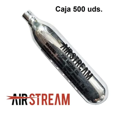 Capsulas Airstream CO2 12g Caja 500 Uds. Pure Natural CO2 E.u. ¡¡Oferta Hasta Fin de Stock!!