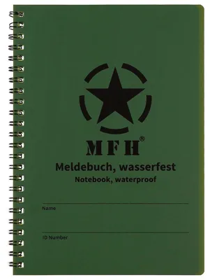 Libreta Impermeable Tamaño A5 - MFH