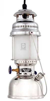 Lámpara Eléctrica de Techo 500 HK Cromada - Petromax