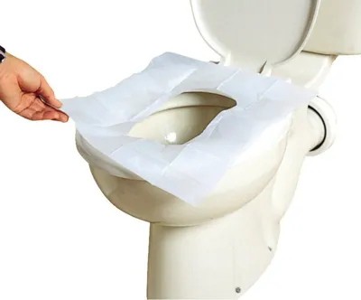 10 Toallitas Cubre WC Desechables - Coghlans
