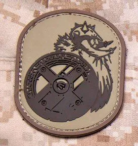 Parche de Goma Guerrero Vikingo Berserker - MSM