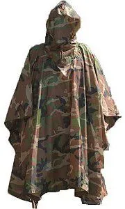 Poncho Impermeable Rip-Stop - Mil-Tec