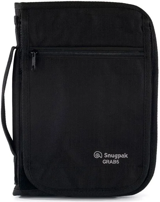 Snugpak Porta Documentos Grab A5 · Negro