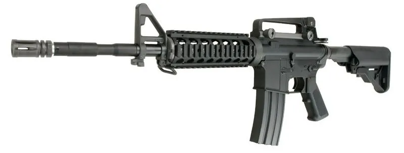 WE Airsoft Katana M4A1 RIS · Negro