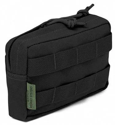 Warrior Assault Systems Horizontal Utility Pouch · Negro