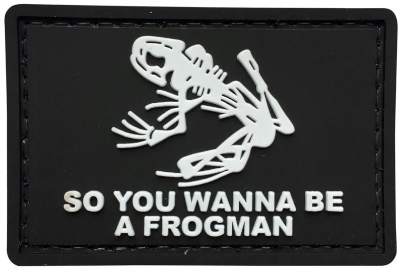 Goma 3D Frogman · Negro