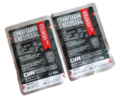 Apósito Torácico No Ventilado Hexagon CHEST SEAL