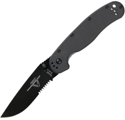 Navaja Ontario RAT I Hoja Aserrada - Ontario Knife