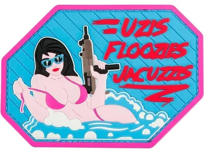 Parche de Goma Uzis Floozies Jacuzzis - MSM