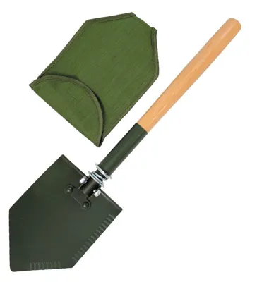 Pala Plegable con Mango de Madera - MFH