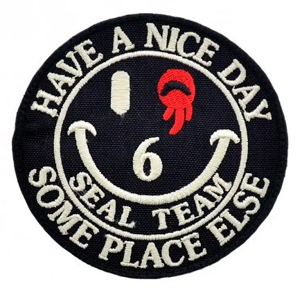 La Patcheria Textil Devgru Have a Nice Day