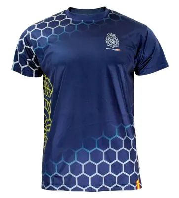 Camiseta de Sublimación Policía Nacional - Immortal Warrior