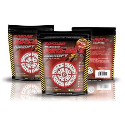 BBs Pro-Bb’s 0,23 Bio – Bolsa 1 kg. 4350 Bolas - Zasdar