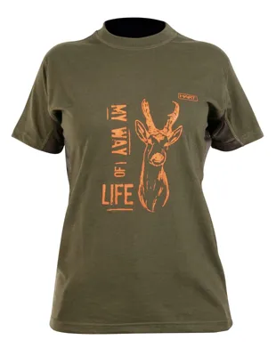 Branded Roe Deer Mujer - Hart