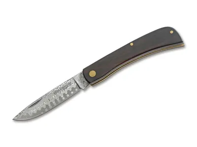 Navaja Plus Ebony Rangebuster Damascus - Böker