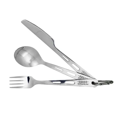 Set de Cubiertos Cutlery ULV Titanio - Vargo