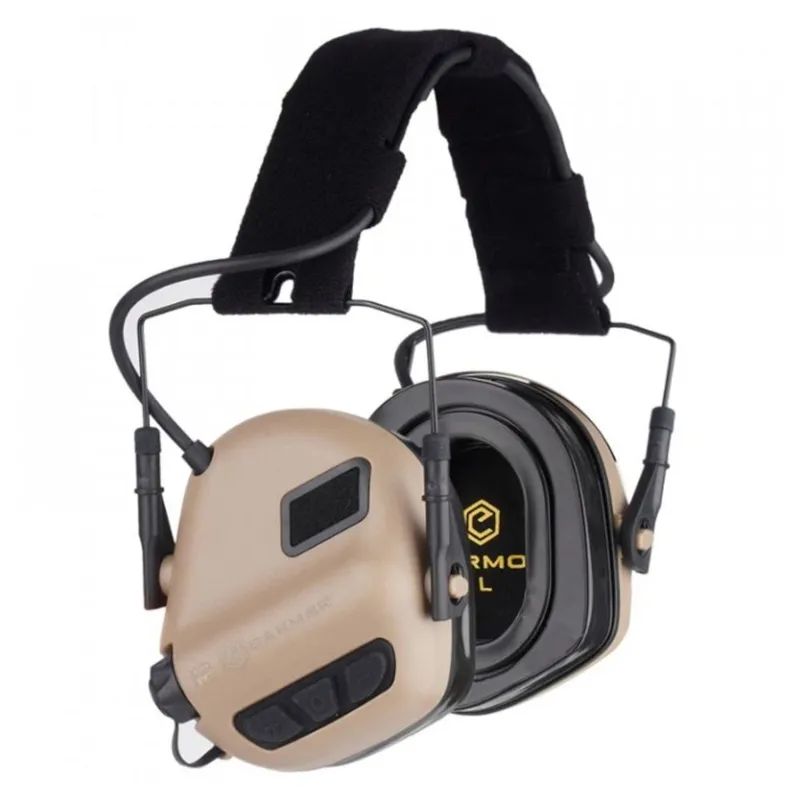 Earmor Cascos M31 Plus · Tan / FDE