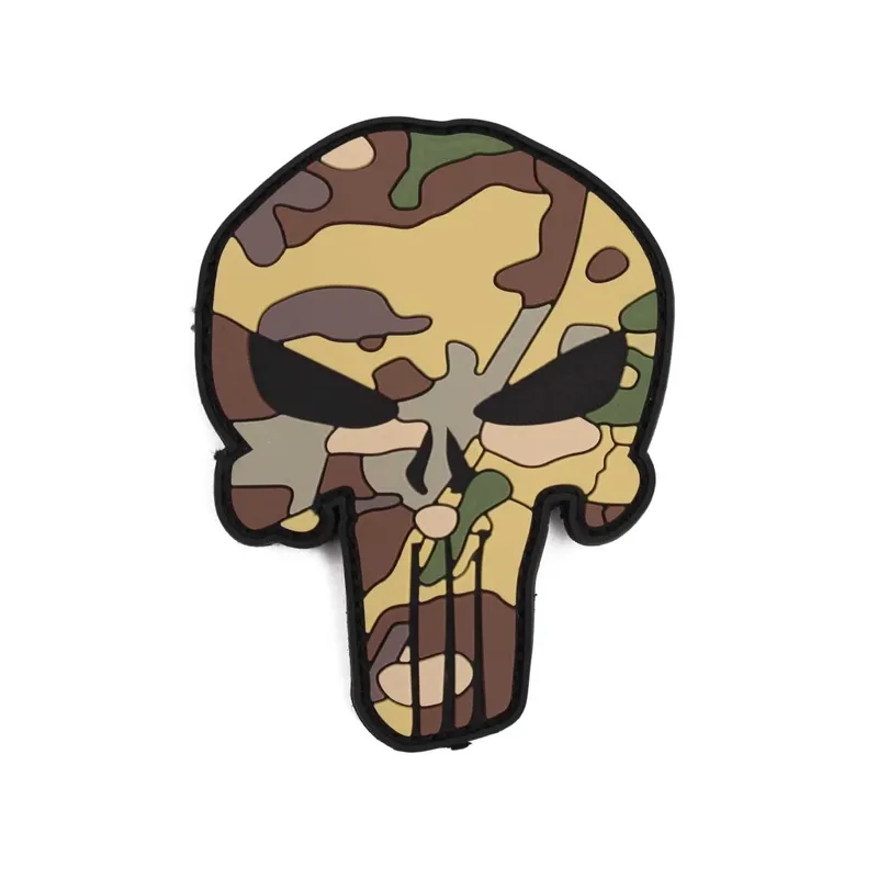 Patch Imortal Em PVC 3D Do Punisher
