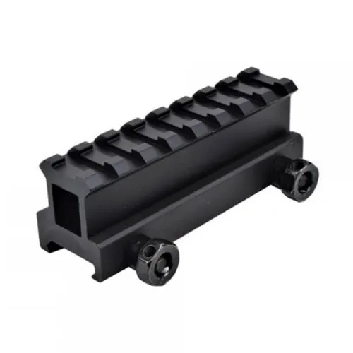 RIS Mount de 1″ Com 8 Slots · Negro