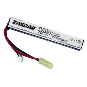 Li-Po 7,4 V 1500 mAh 20C – 1 Stick (13 X 21 X 128 mm)