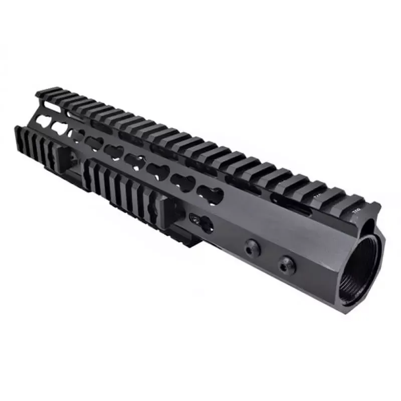 Handguard Externo KeyMod JS Tático Slim · Negro