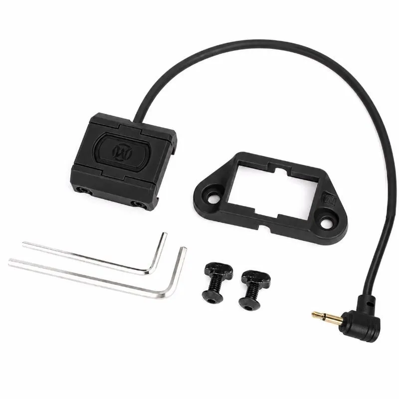 Wadsn ML ModButton Lite (2.5mm Modlite Plug) · Negro
