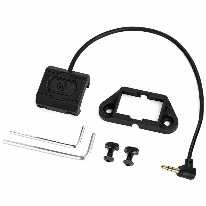 Wadsn ML ModButton Lite (3.5mm Modlite Plug) · Negro