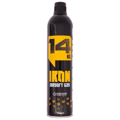 Gas Iron 14kg 203 PSI (NO Silicone) 600ml - Arsenic