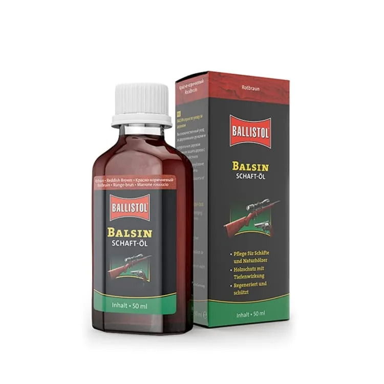Ballistol Balsin Aceite Protector Reddish 50 ml · Marrón
