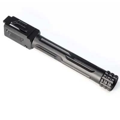 CNC Aluminum 14mm CCW Threaded Fixed Outer Barrel Type A for Umarex / VFC Glock 17 Gen5/G45 GBBP Series - TTI Airsoft