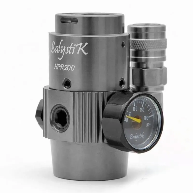 Balystik HPR200 HPA Regulator US Titanium · Plata