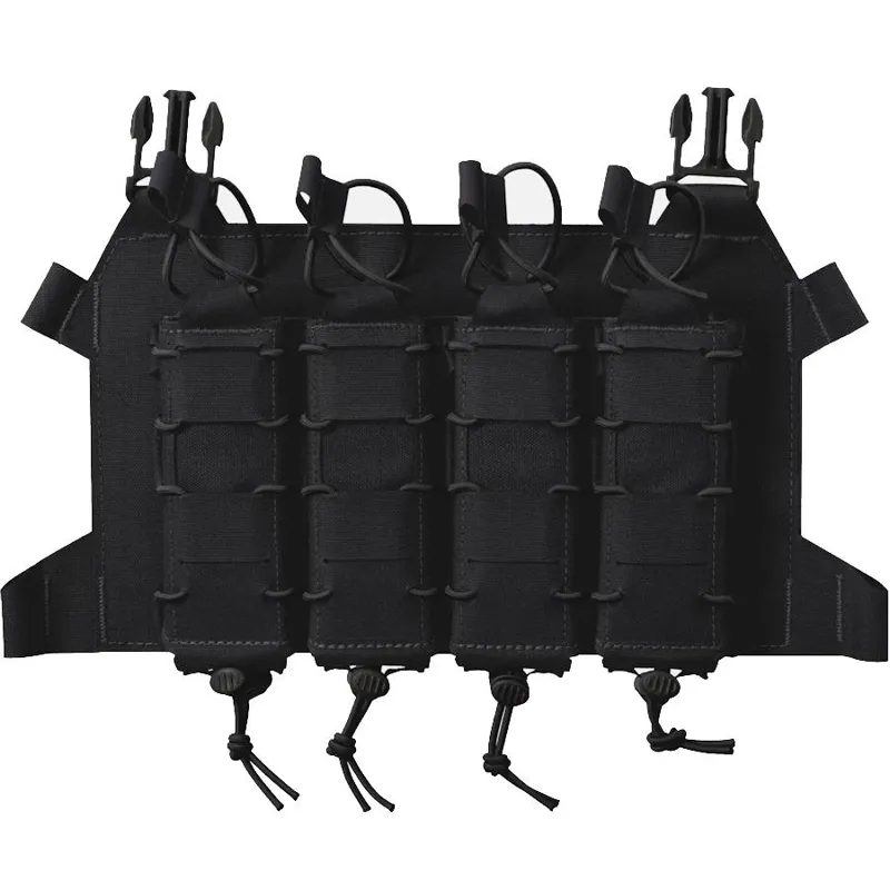 Direct Action Skeletonized Quad SMG Flap · Negro
