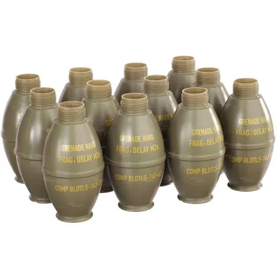 Replacement Shells Set for Thunder B Sound Grenade M26 Style (12PCS) - Hakkotsu