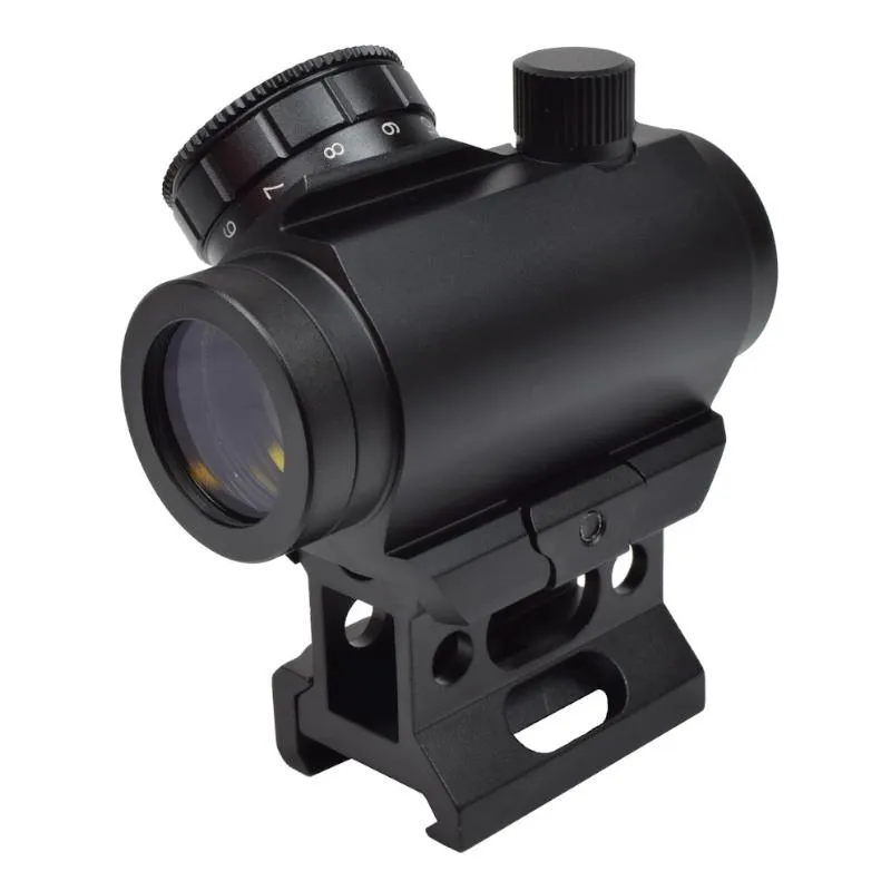JS-Tactical Red Dot Sight with 1″ Riser · Negro