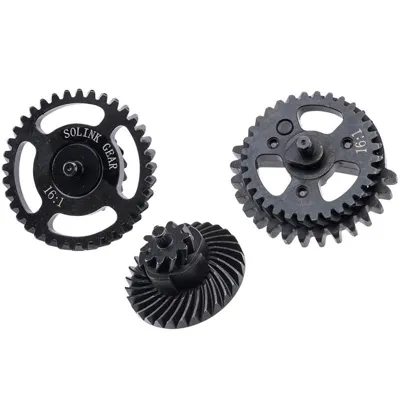 Hollowed Helical Gear Set 16:1 - Solink