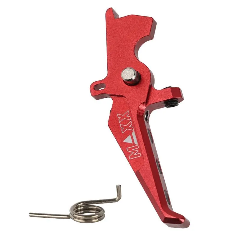 Maxx Model CNC Aluminum Advanced Speed Trigger Style e · Rojo