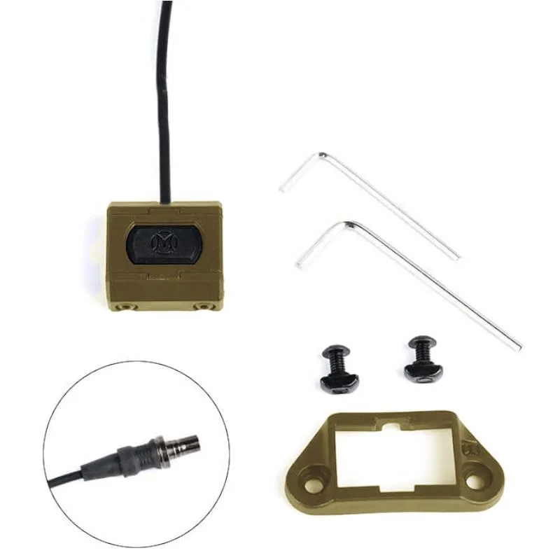 Wadsn ML ModButton Lite (SF Plug Bending Version) · Tan / FDE