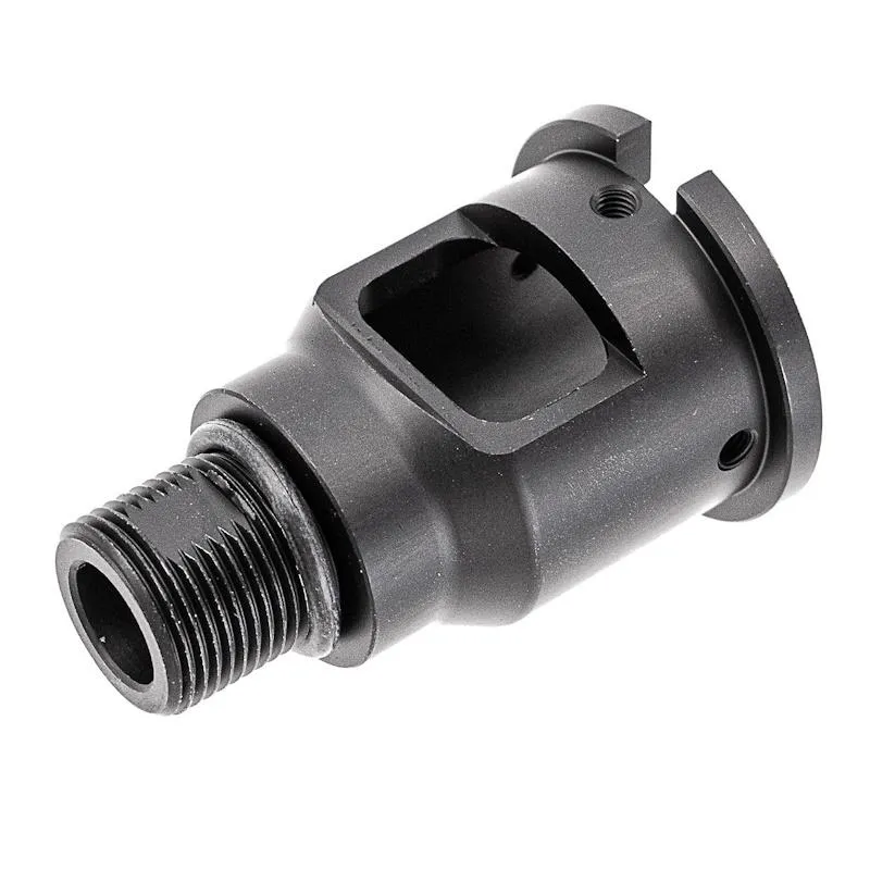Maple Leaf CNC Outer Barrel Base for GHK M4/AR · Negro