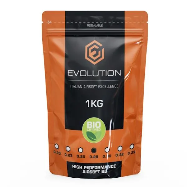 Evolution Airsoft 0.28g BBs BIO High Performance 1kg