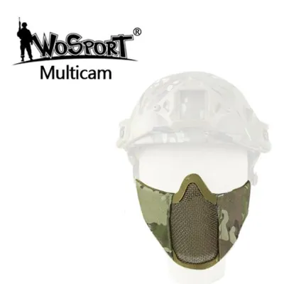 WST Steel Mesh Mask (Adapt to FAST Helmet) - Wosport