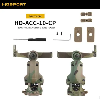 Helmet Rail Mount Kit for Comtac Headset - Wosport