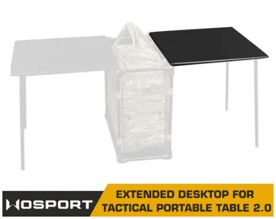 Extended Desktop for Tactical Portable Table - Wosport